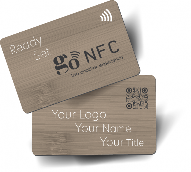  Eco-friendly Wooden card moka from store GoNFC 