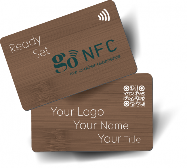  Eco-friendly Wooden card chocola from store GoNFC 