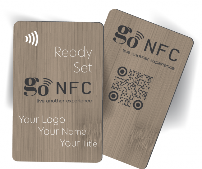  Eco-friendly Wooden card vertical moka from store GoNFC 