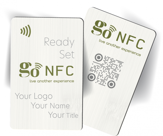  Eco-friendly Wooden vertical card sugar from store GoNFC 